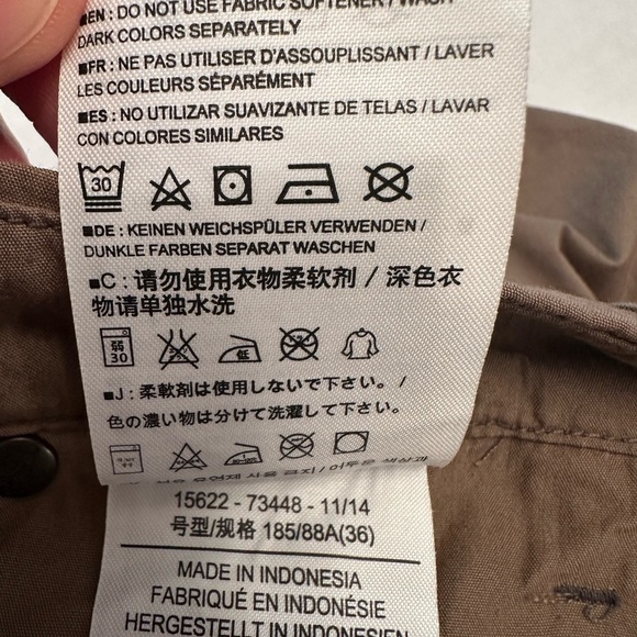 Arc'teryx Size 36 Men's Palisade Shorts Light Brown Trim Fit 10.5” Inseam - Picture 7 of 10